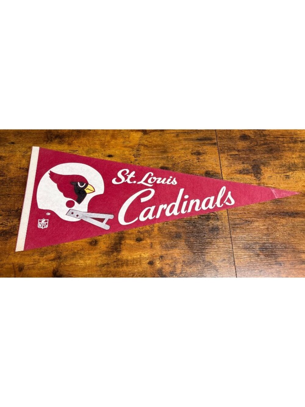 Vintage NFL St. Louis Cardinals pennant